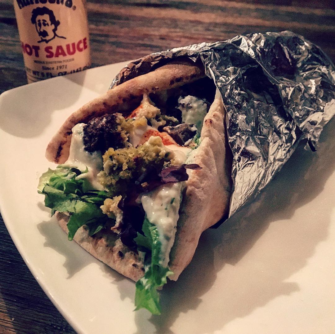 Falafel wrap